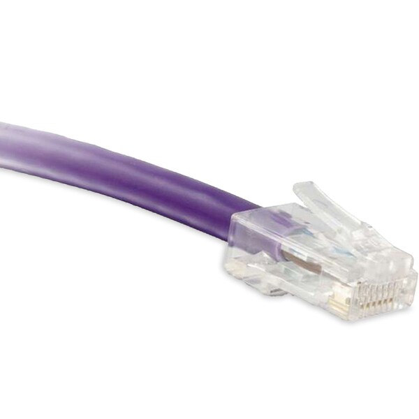Enet Solutions, Inc. Cat5E Purple 7Ft No Boot Patch Cable C5E-PR-NB-7-ENC
